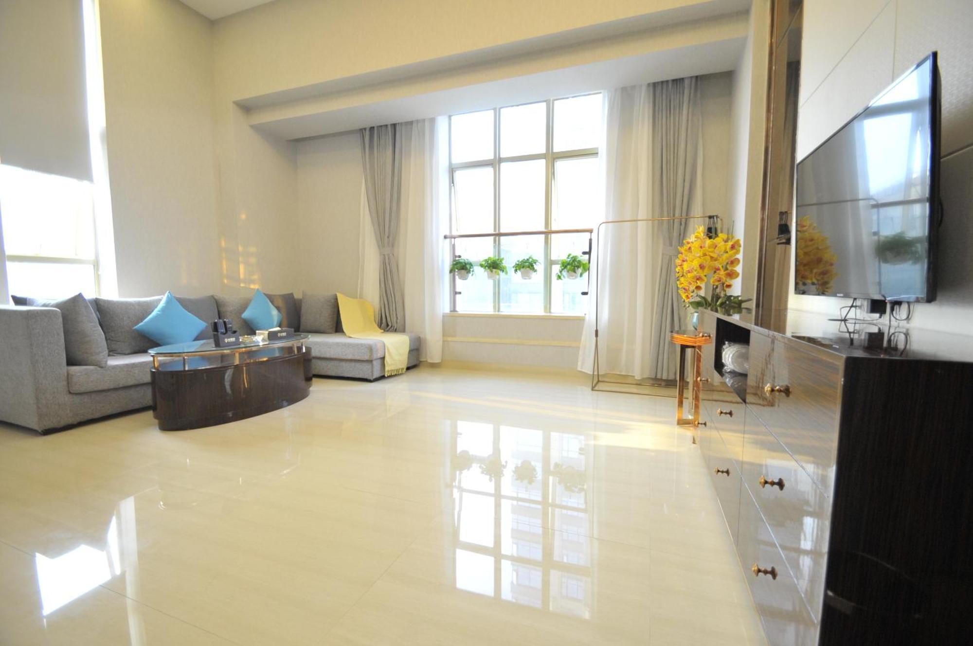 Waifiden Duplex Hotel Apartment Zhongyong Jinyu Branch-Free Shuttle Bus During The Canton Fair Eksteriør bilde